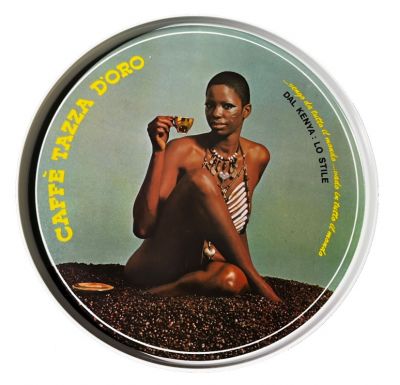 Caffè Tazza d'Oro Tablett Grün Rund Condino LIMITED EDITION